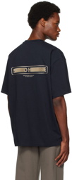Solid Homme Navy Soft Back T-Shirt