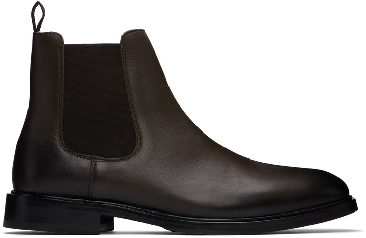 Photo: Tiger of Sweden Brown Operan Chelsea Boots