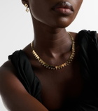 Ileana Makri 18kt gold necklace with diamonds