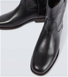 Lemaire Leather cowboy boots
