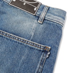 McQ Alexander McQueen - Skinny-Fit Distressed Denim Jeans - Men - Indigo