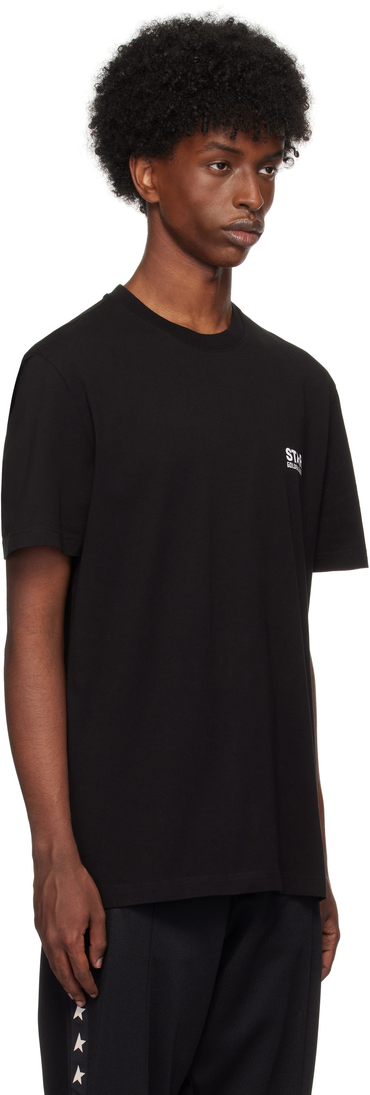 Golden Goose Black Logo & Star T-shirt
