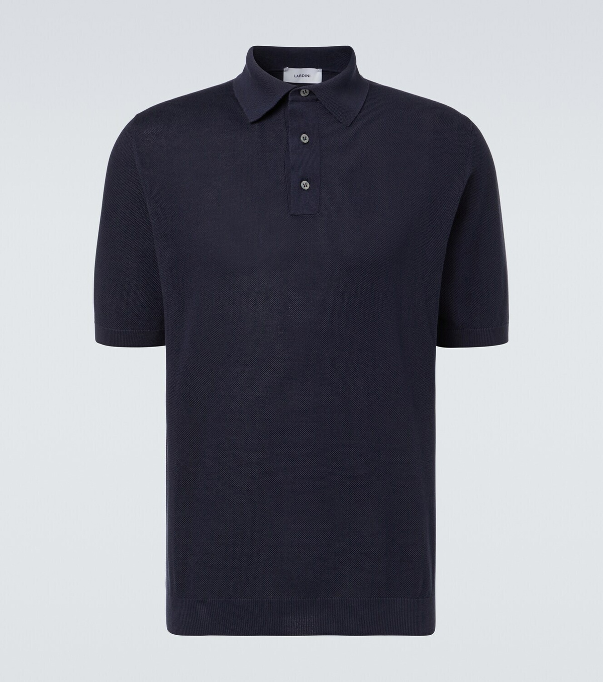 Lardini Cotton piqué polo shirt
