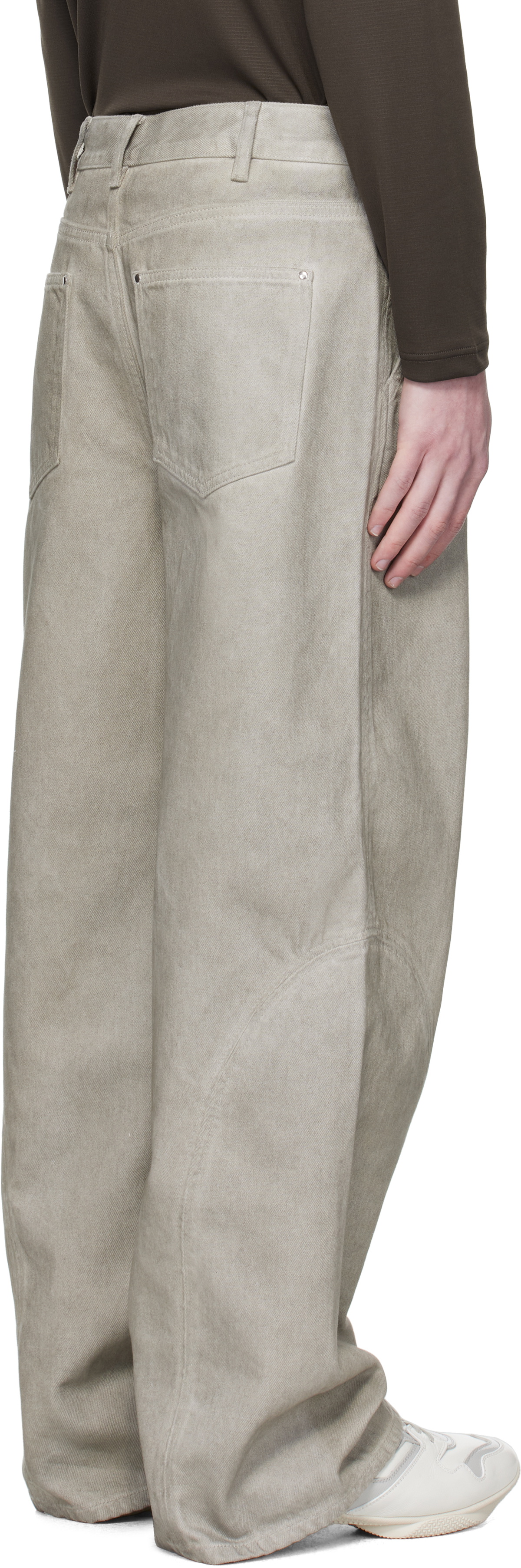 HELIOT EMIL Gray Basalt Jeans