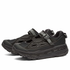 HOKA ONE ONE Stinson Breeze Sneaker in Black/Carbon Black