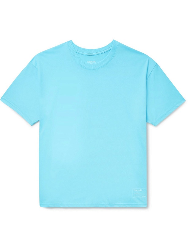Photo: Entireworld - Organic Cotton-Jersey T-Shirt - Blue