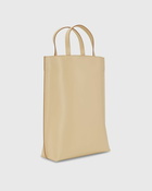 Ganni Banner Medium Tote Beige - Womens - Tote & Shopping Bags