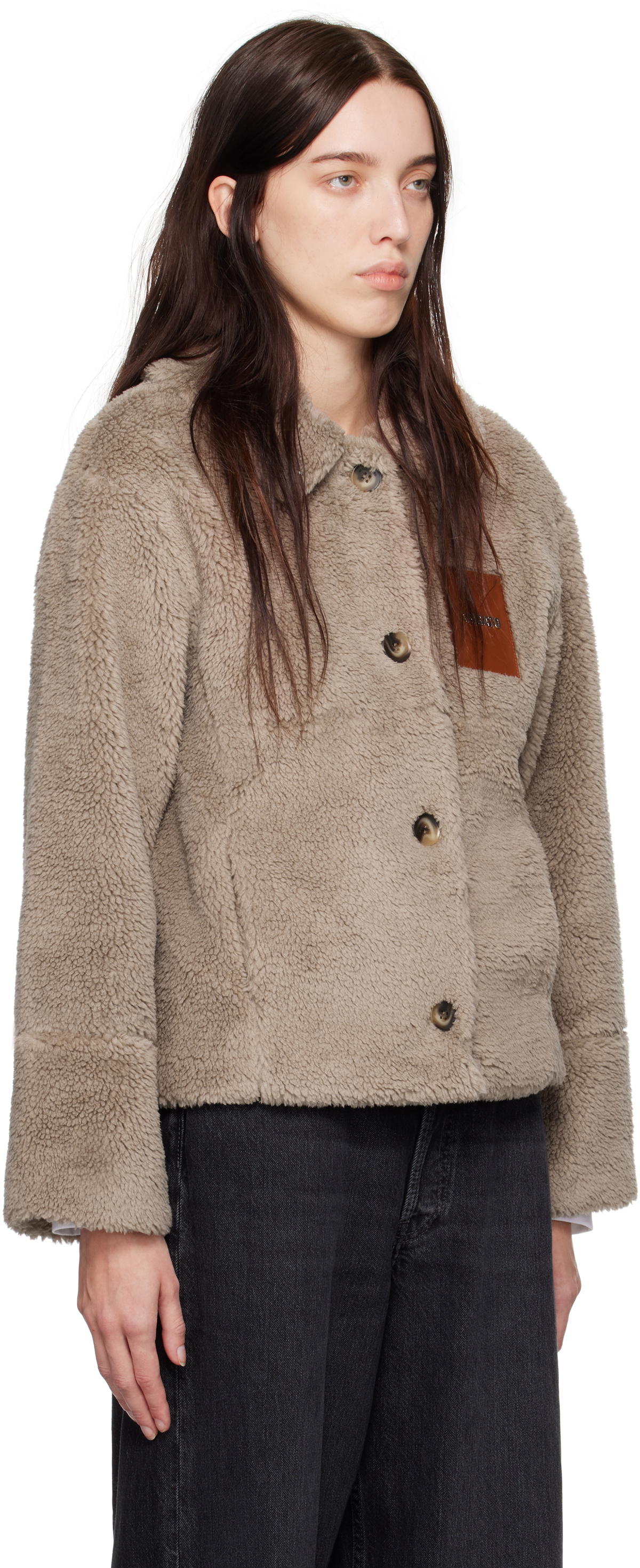 Axel Arigato Taupe Ava Jacket