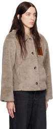 Axel Arigato Taupe Ava Jacket