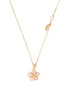 Kate Spade New York Pastel Petals Pendant Necklace - Pink - One Size