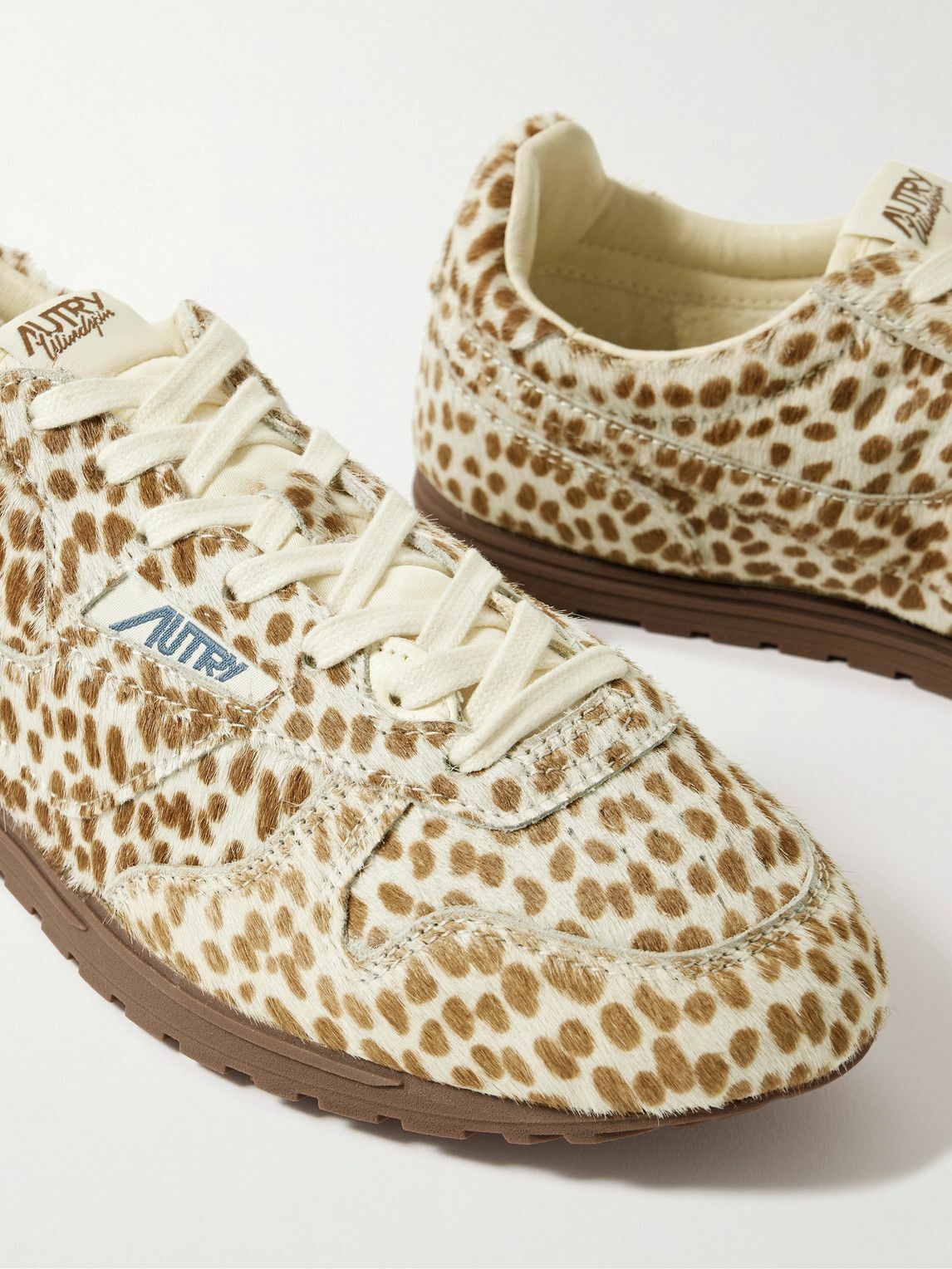 スニーカー AUTRY SNEAKERS PONY/BEIGE Autry Windspin Sneaker, Pony – Kick Pleat