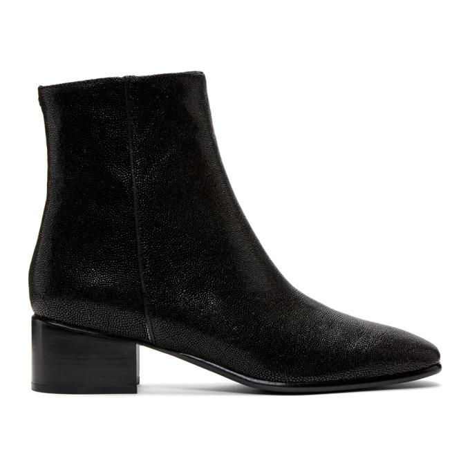 rag and bone Black Aslen Mid Boots