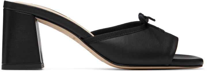 Photo: Repetto Black Jordana 60 Heeled Sandals