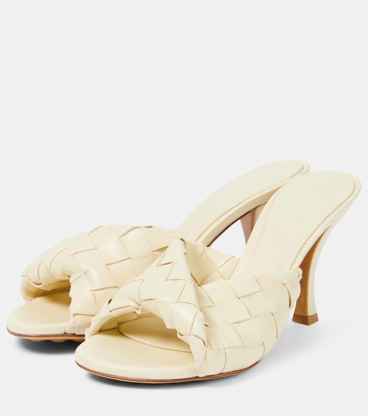 Bottega Veneta Blink 80 leather mules Bottega Veneta