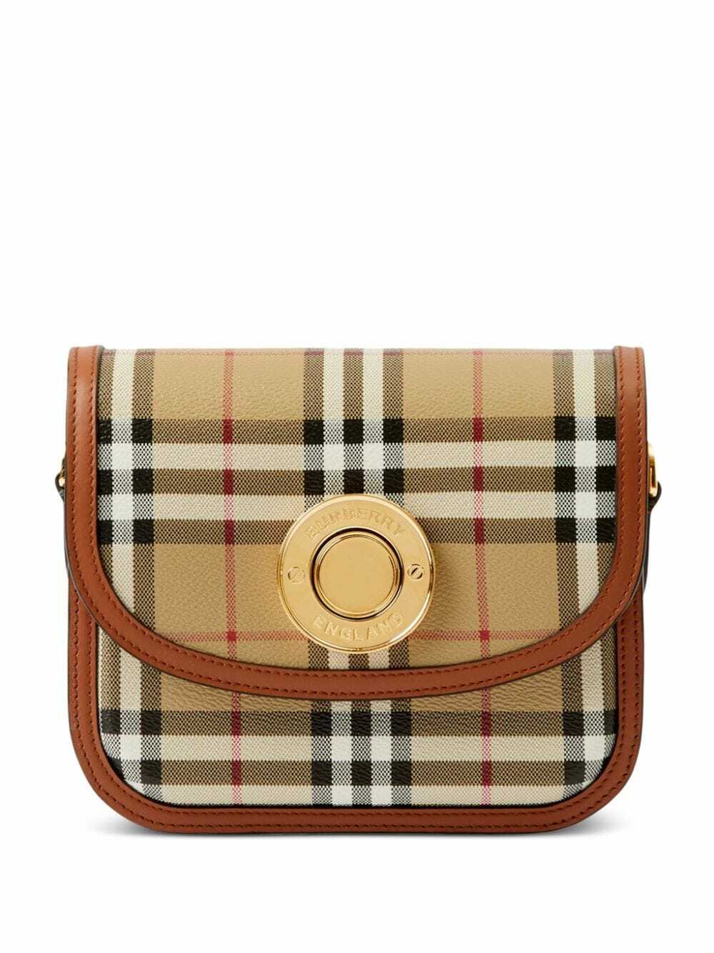 BURBERRY - Elizabeth Small Leather Shoulder Bag Burberry