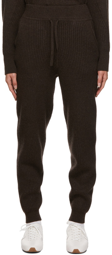 Photo: rag & bone Brown Cashmere Pierce Lounge Pants