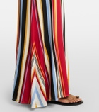 Cala de la Cruz Amay striped jersey maxi dress