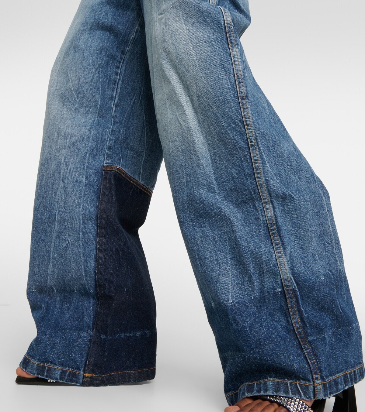 Palm Angels - Palms Sunrise wide-leg jeans Palm Angels