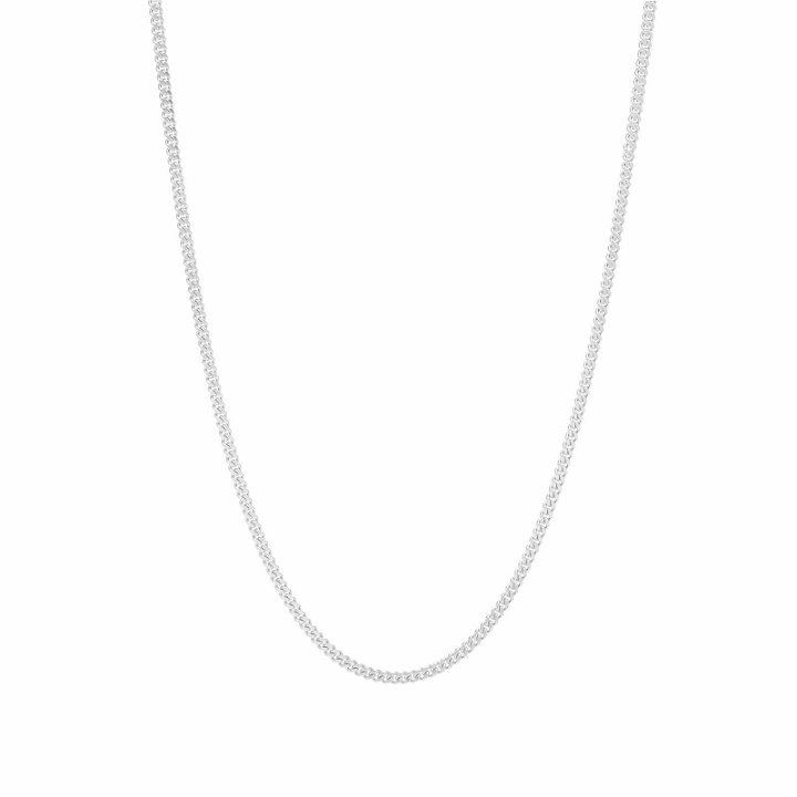 Photo: Tom Wood Men's 24.5" Curb Chain M in 925 Sterling Silver