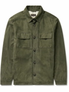 Loro Piana - Suede Overshirt - Green