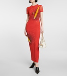 Loewe - Anthurium-print maxi dress
