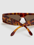 ISABEL MARANT Maxi Temple Squared Acetate Sunglasses