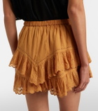 Marant Etoile Jocadia broderie anglaise cotton shorts