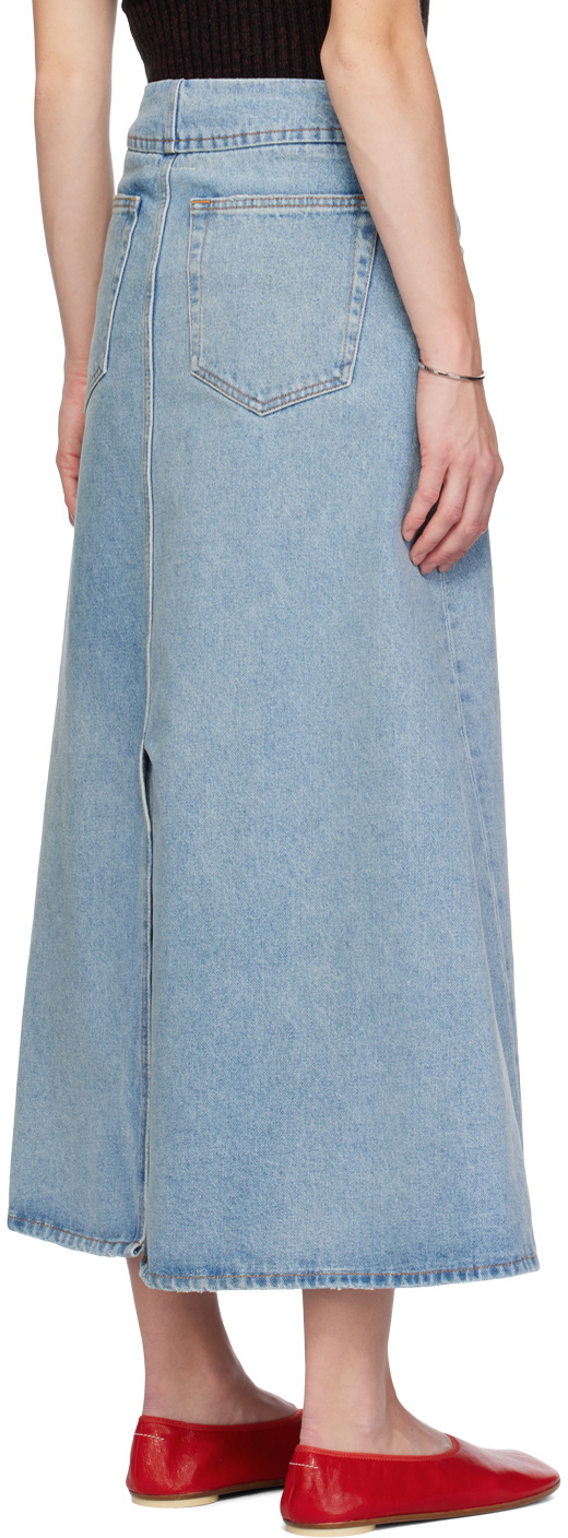 retro revamp maxi denim skirts – Diana by design