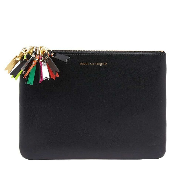 Photo: Comme des Garçons SA5100ZP Zipper Pull Wallet in Black