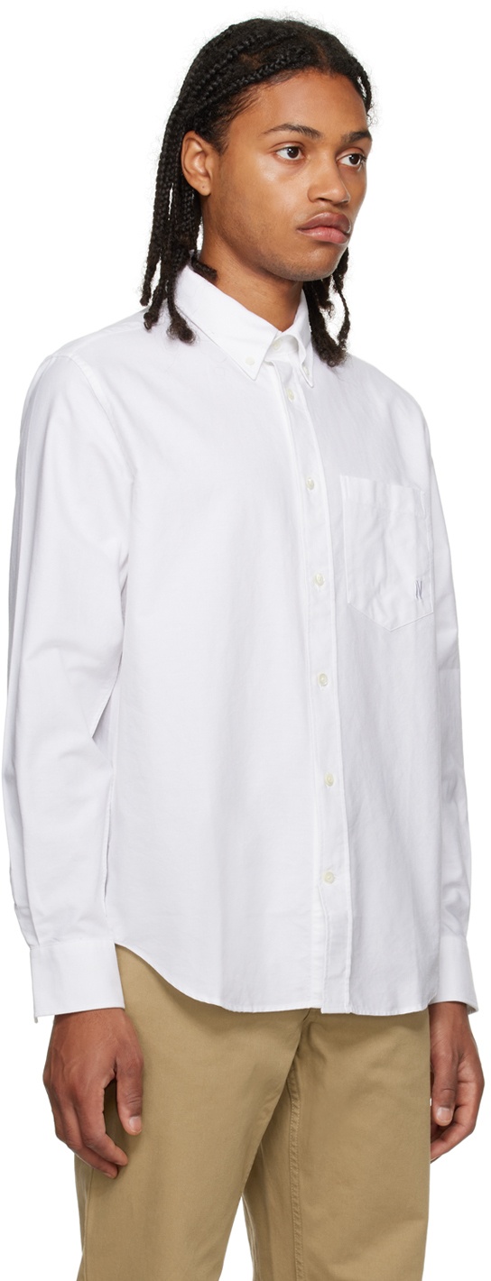 NORSE PROJECTS White Algot Shirt Norse Projects