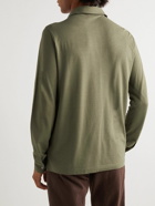 Incotex - Slim-Fit Cotton-Jersey Polo Shirt - Green