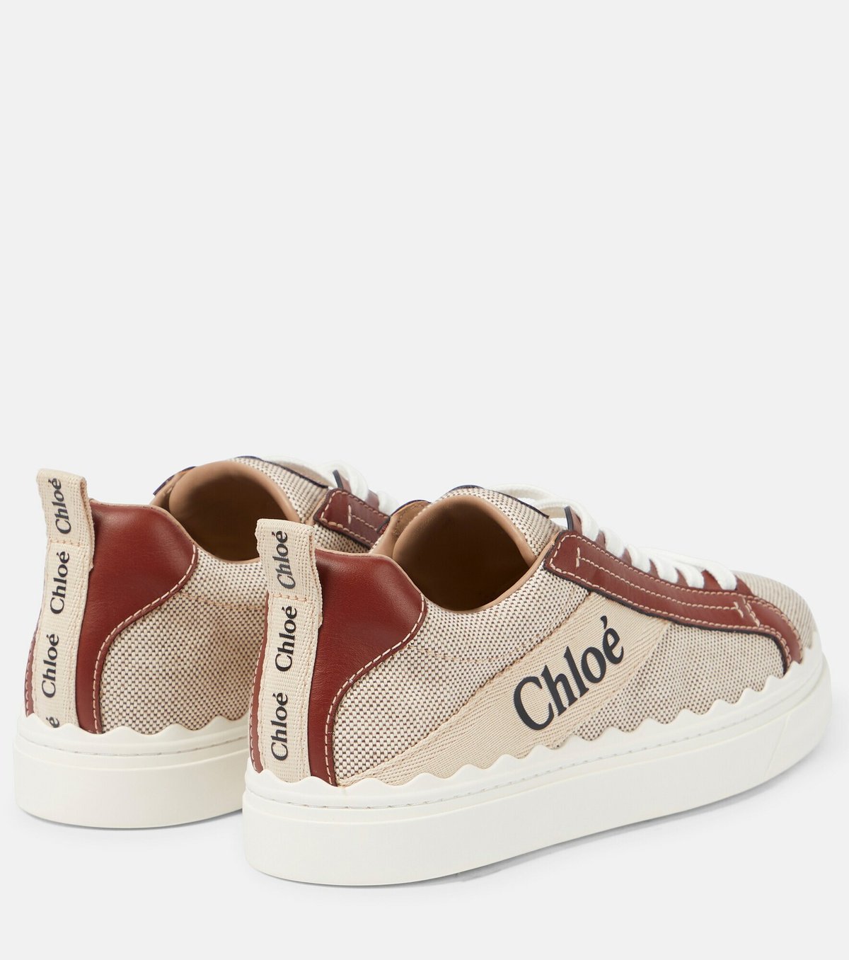 Chloé lauren discount canvas sneaker