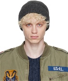 Polo Ralph Lauren Gray Embroidered Beanie