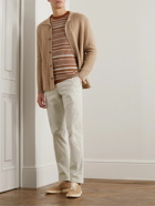 Lardini - Straight-Leg Stretch-Cotton Twill Trousers - Neutrals