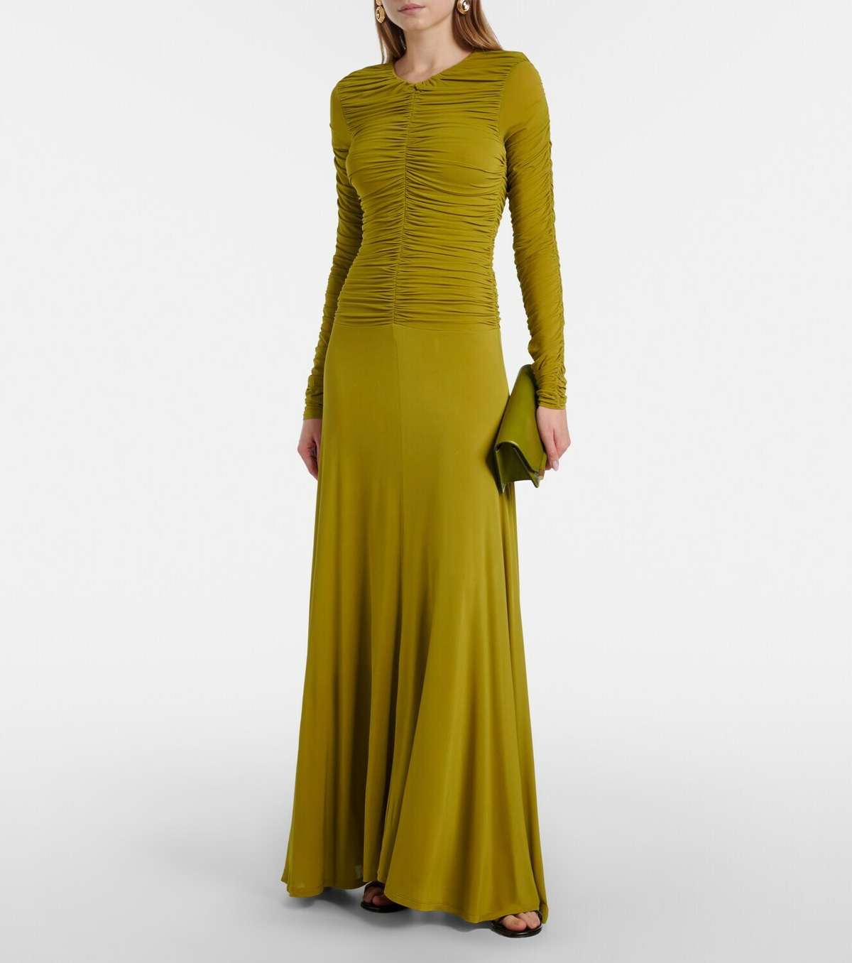Tove Eira gathered maxi dress