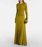 Tove Eira gathered maxi dress