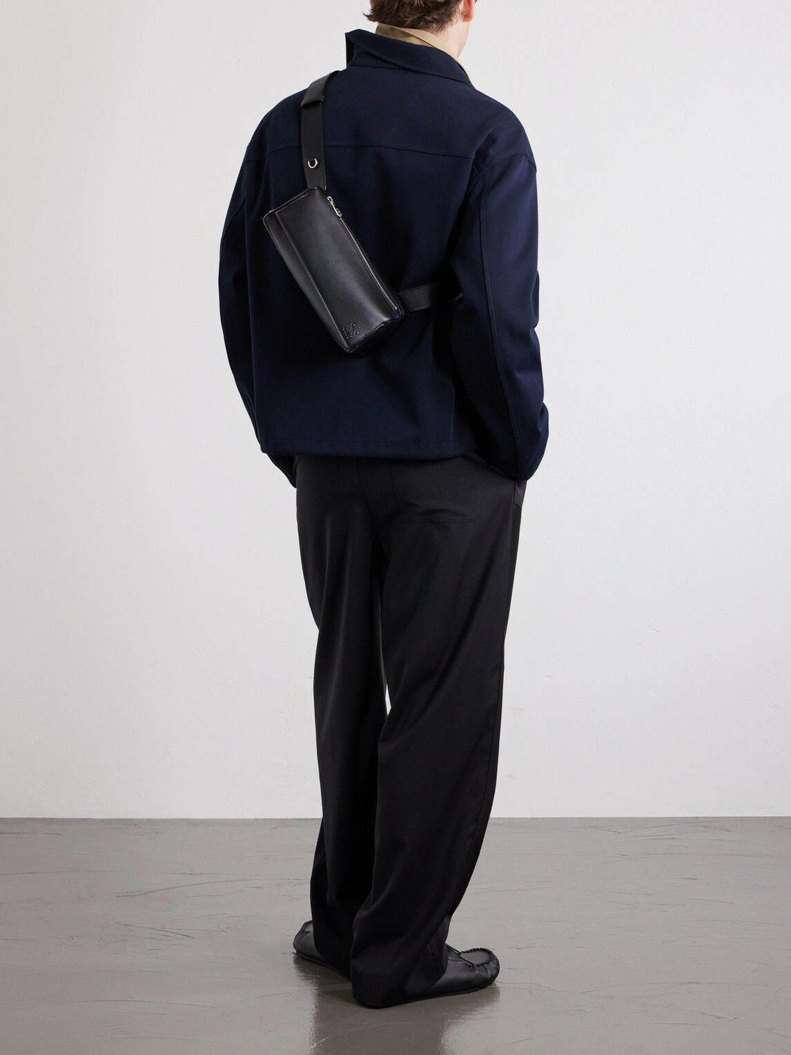 LOEWE - Puzzle Featherlight Sling Leather Belt Bag