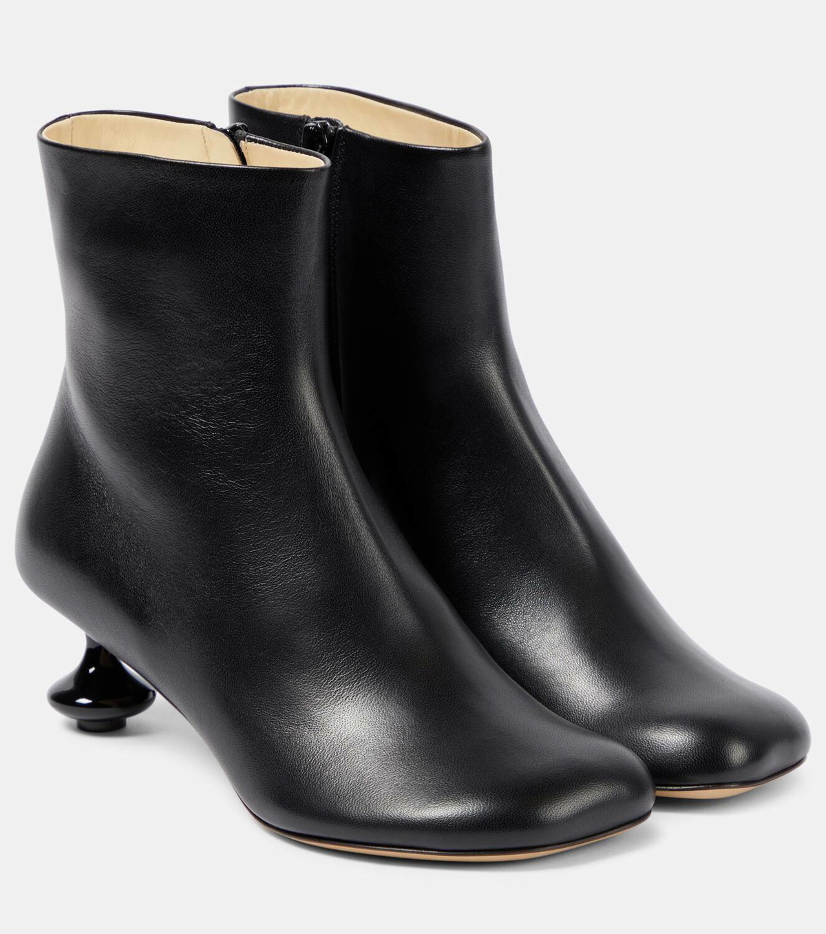 シューズ・サンダルその他 LOEWE TOY WAXED SUEDE ANKLE BOOTS Loewe Toy Brushed Suede High-Heeled Ankle Boots () IFCHIC.COM