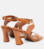 Zimmermann - Wavy 85 leather sandals