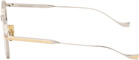 Cutler and Gross Silver & Gold Lennox 1428 Round Optical Glasses
