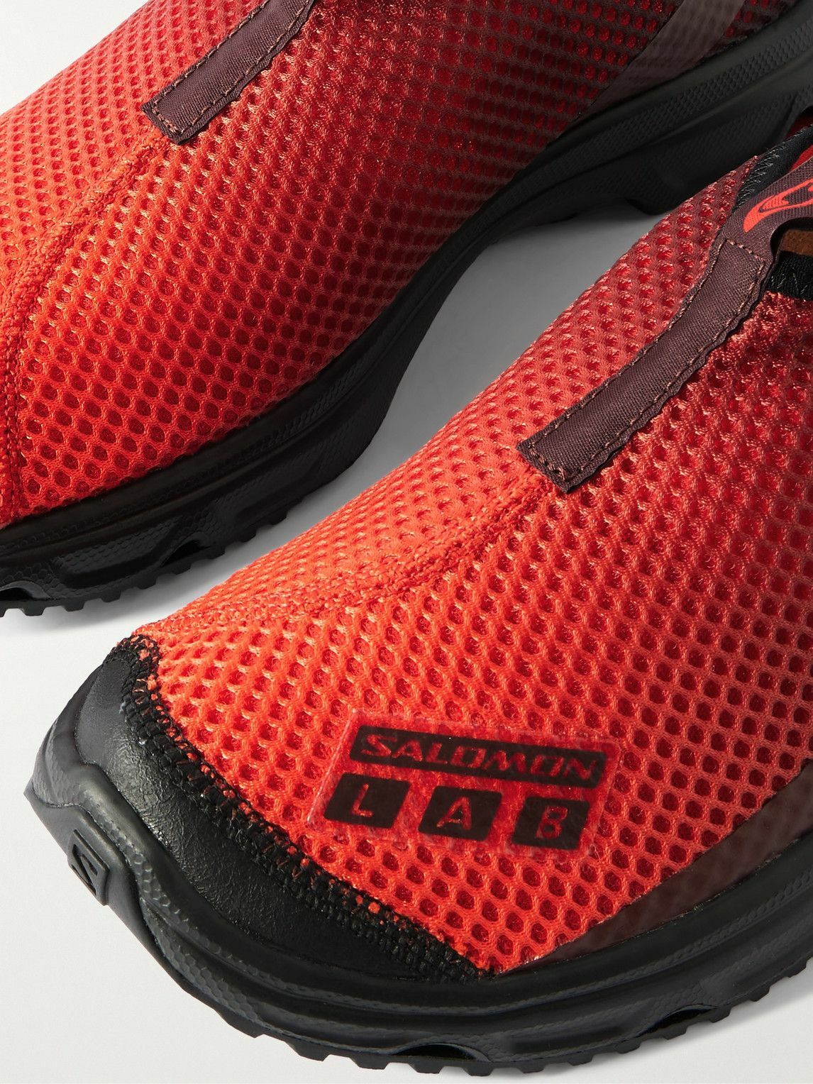 Salomon - RX MOC 3.0 Mesh Slip-On Sneakers - Red Salomon