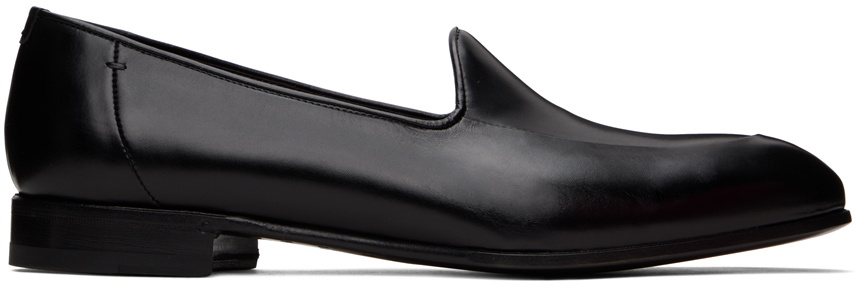Lardini Black Eqevan Scarpa Loafers