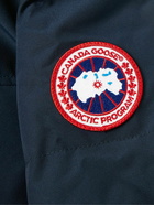 Canada Goose - Macmillan Logo-Appliquéd Quilted Shell Hooded Down Parka - Blue