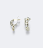 David Yurman DY Mercer® 18kt gold and sterling silver drop earrings with citrines
