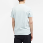 Moncler Men's Collar Logo T-Shirt in Light Blue