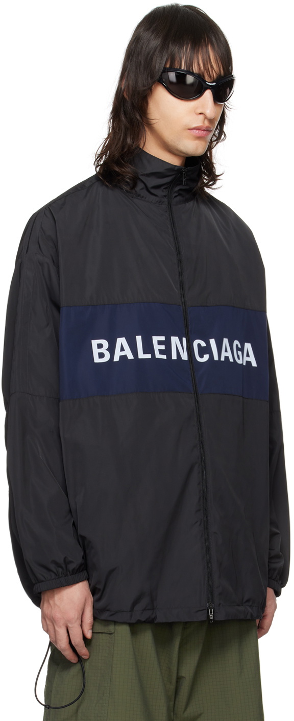 Balenciaga Black Zip-Up Jacket Balenciaga