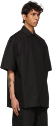 Jacquemus Black 'La Chemise Moisson' Short Sleeve Shirt