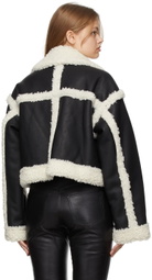 Stand Studio Black & Off-White Kristy Jacket