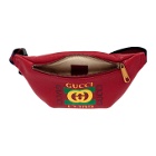Gucci Red GG Vintage Pouch