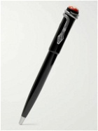 Montblanc - Heritage Collection Rouge et Noir Resin and Silver-Tone Ballpoint Pen